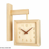 Scandinavian Hanging Wooden Clock My Wall Clock